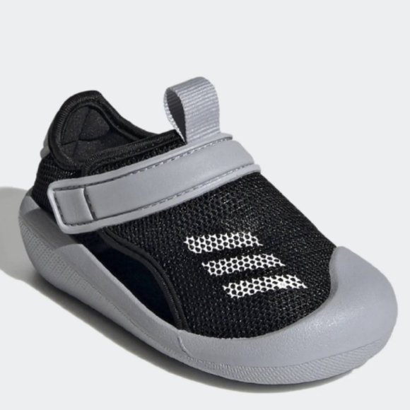 adidas Other - Adidas Unisex-Baby Toddler Black/White/Silver Altaventure Court Sneaker Size 5K